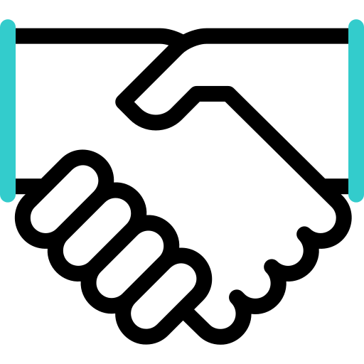Datamatiq handshake icon